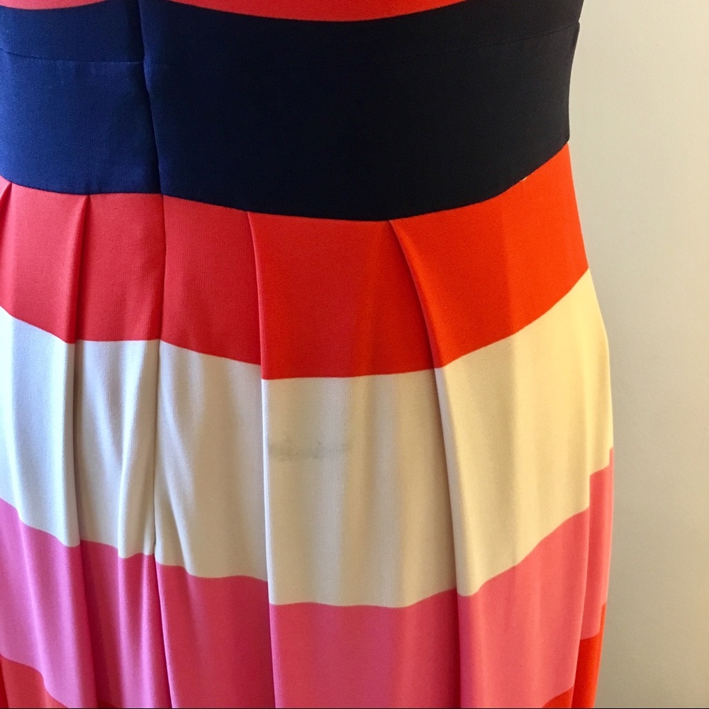 Eliza J Maxi Striped Halter Dress - Picture 6 of 8